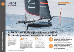 A Renishaw ajuda a posicionar a INEOS Britannia para um sucesso sustentável